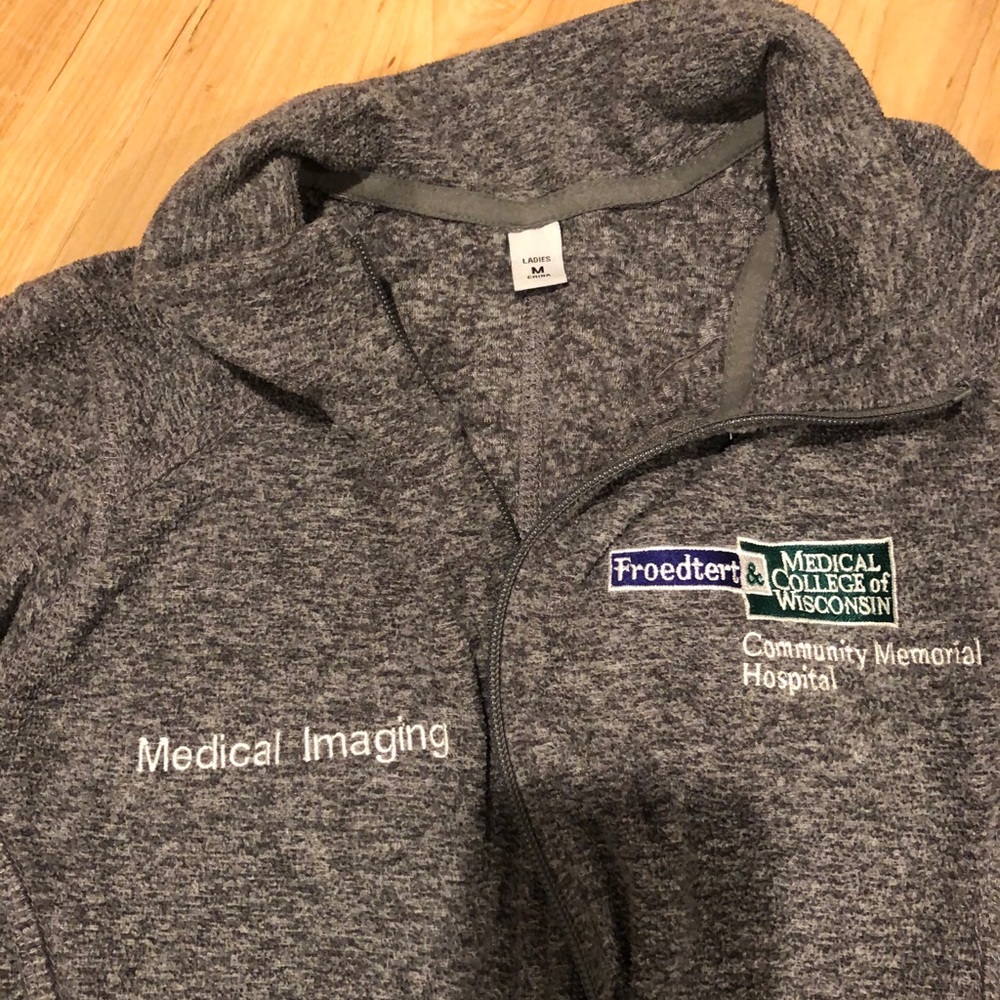 Froedtert and the Medical College fleece zip up